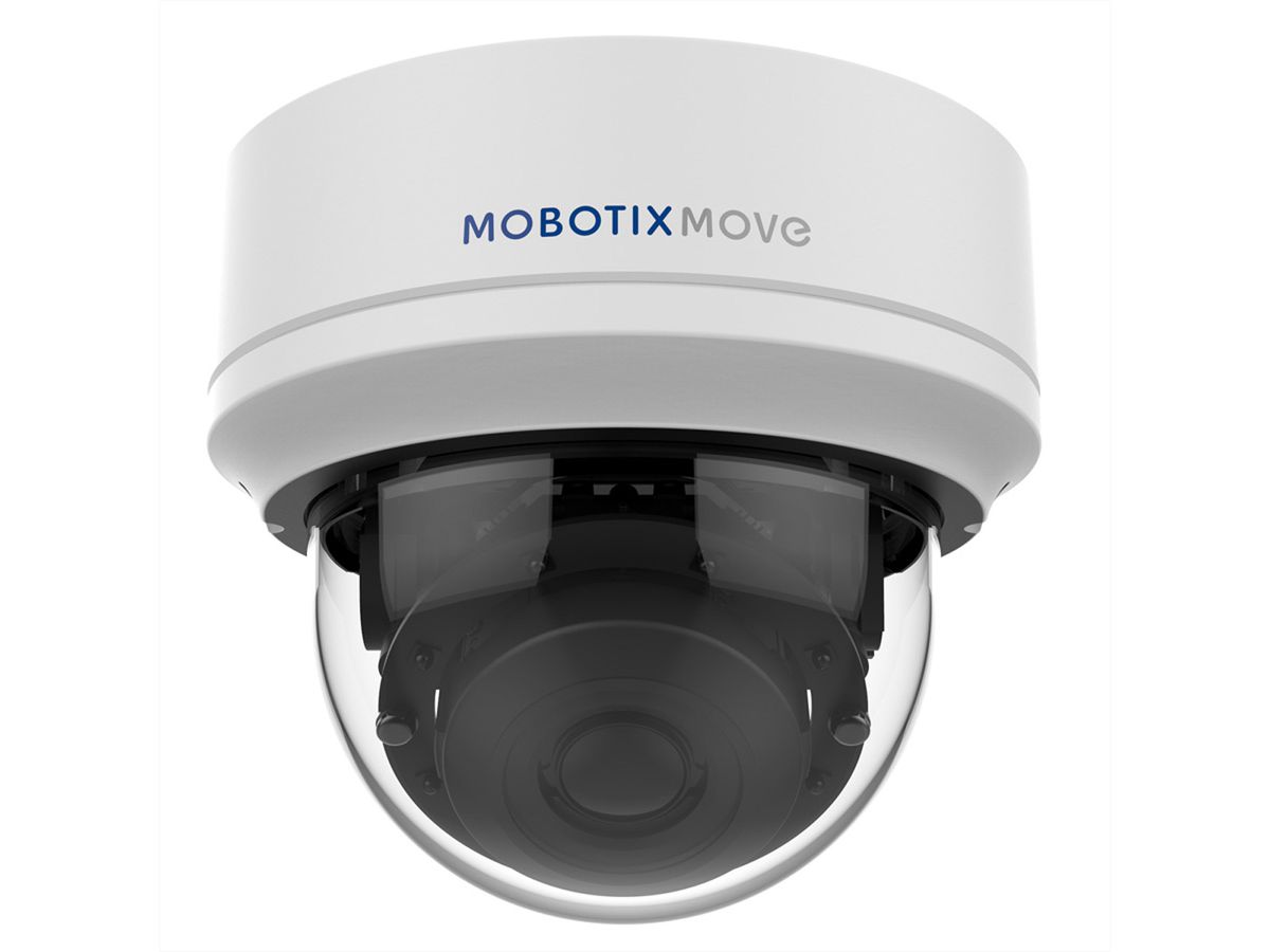 MOBOTIX MOVE Vandal-Dome Caméra 2 MP, 34-96°, IR-LED 40m