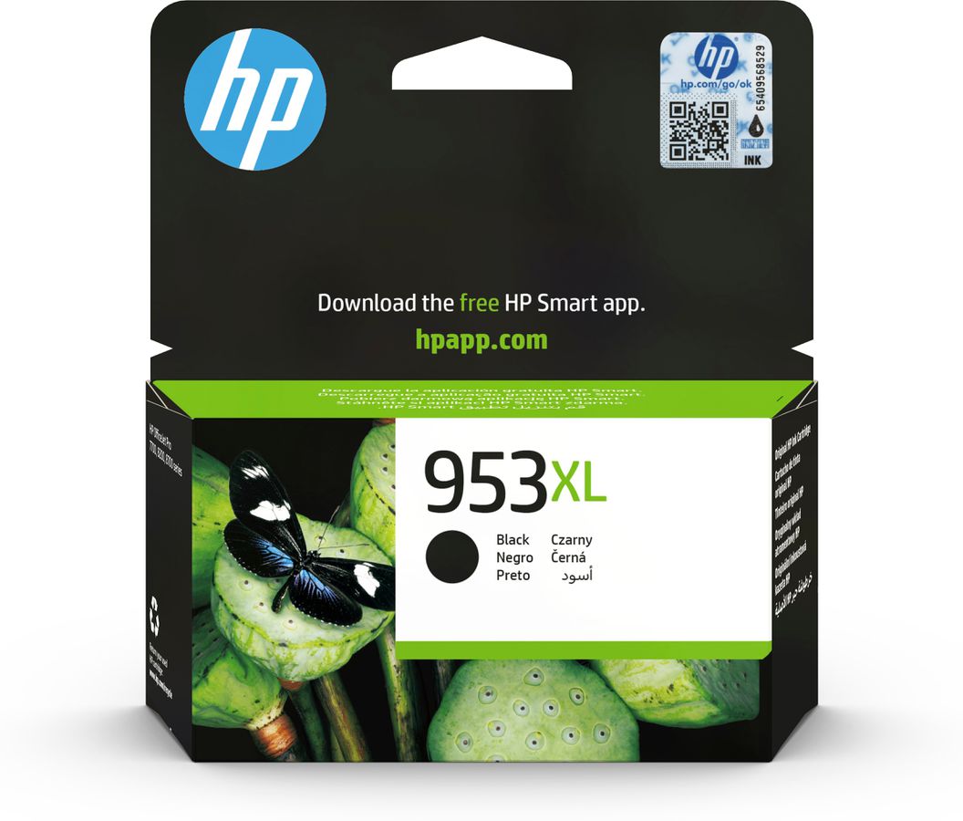 HP 953XL Cartouche d’encre noire grande capacité authentique