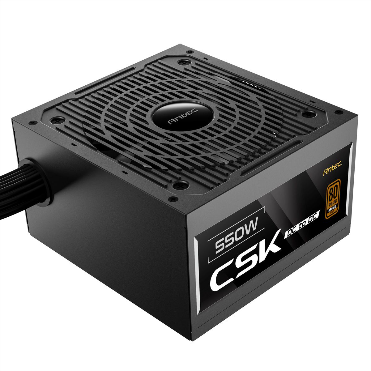 ANTEC CSK550DC Bloc d'alimentation PC 550W compatible ATX 2.52, noir