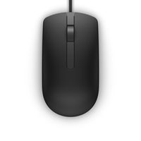 DELL MS116 souris Bureau Ambidextre USB Type-A Optique 1000 DPI