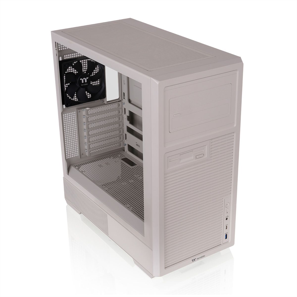 Thermaltake Retro 360 TG Boîtier PC, beige