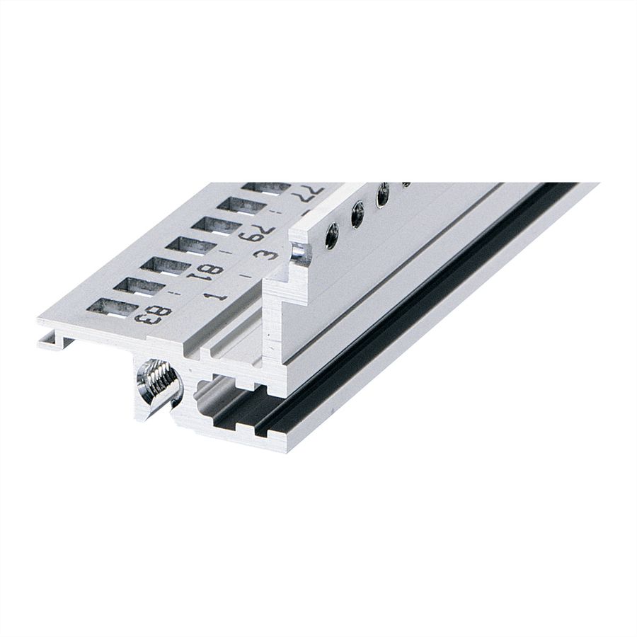 Rail horizontal SCHROFF, arrière, type L-MZ, léger, avec rail en Z, 42 CV