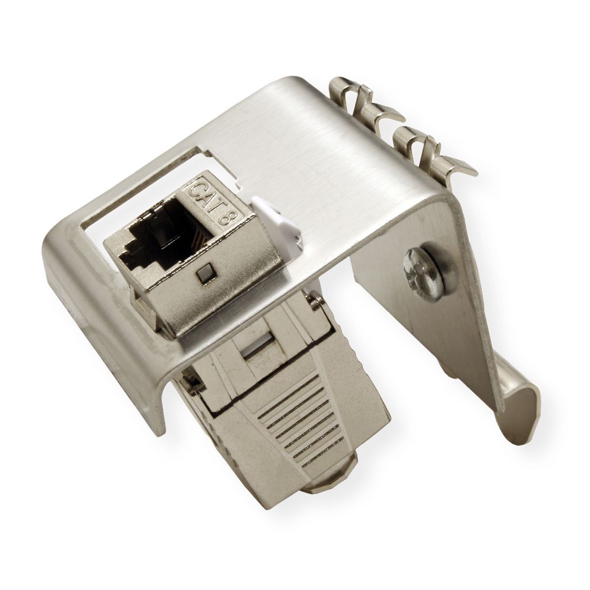 VALUE Adaptateur pour rail DIN, vide, pour 2 Keystones