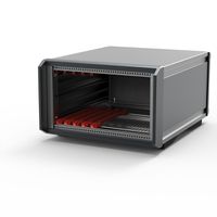 Mallette de bureau complète PropacPRO SCHROFF, blindée, 3 U, 42 HP, 386 mm