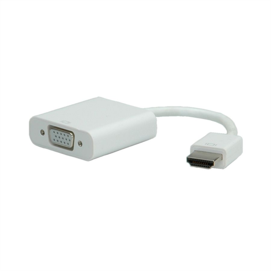 ROLINE Adaptateur HDMI-VGA, HDMI M-VGA F, 0,15 m