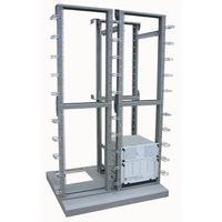 Bâti de laboratoire 19" 42UH, 2000x560x123mm, montable sur socle