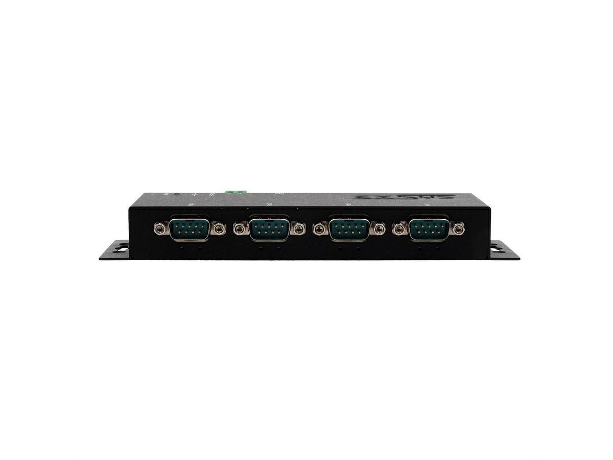 EX-6114-2PoE Ethernet vers 4x RS-232 PoE avec connecteur 9 broches