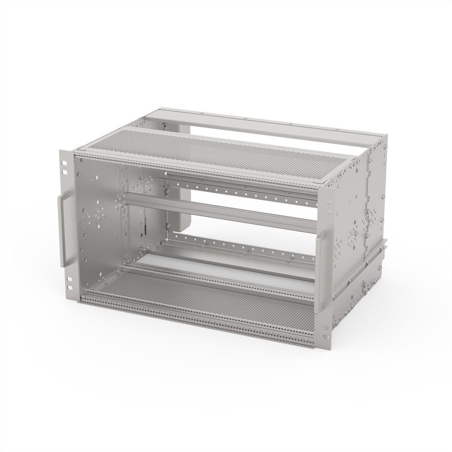 SCHROFF EuropacPRO 19" Subrack Kit pour chemin de fer, blindé, SNCF, CompactPCI, 6 U, 84 HP, 320 mm
