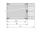SCHROFF EuropacPRO 19" Kit bacs à cartes pour cartes-mères, Rail coulissant, 3 U, 355 mm