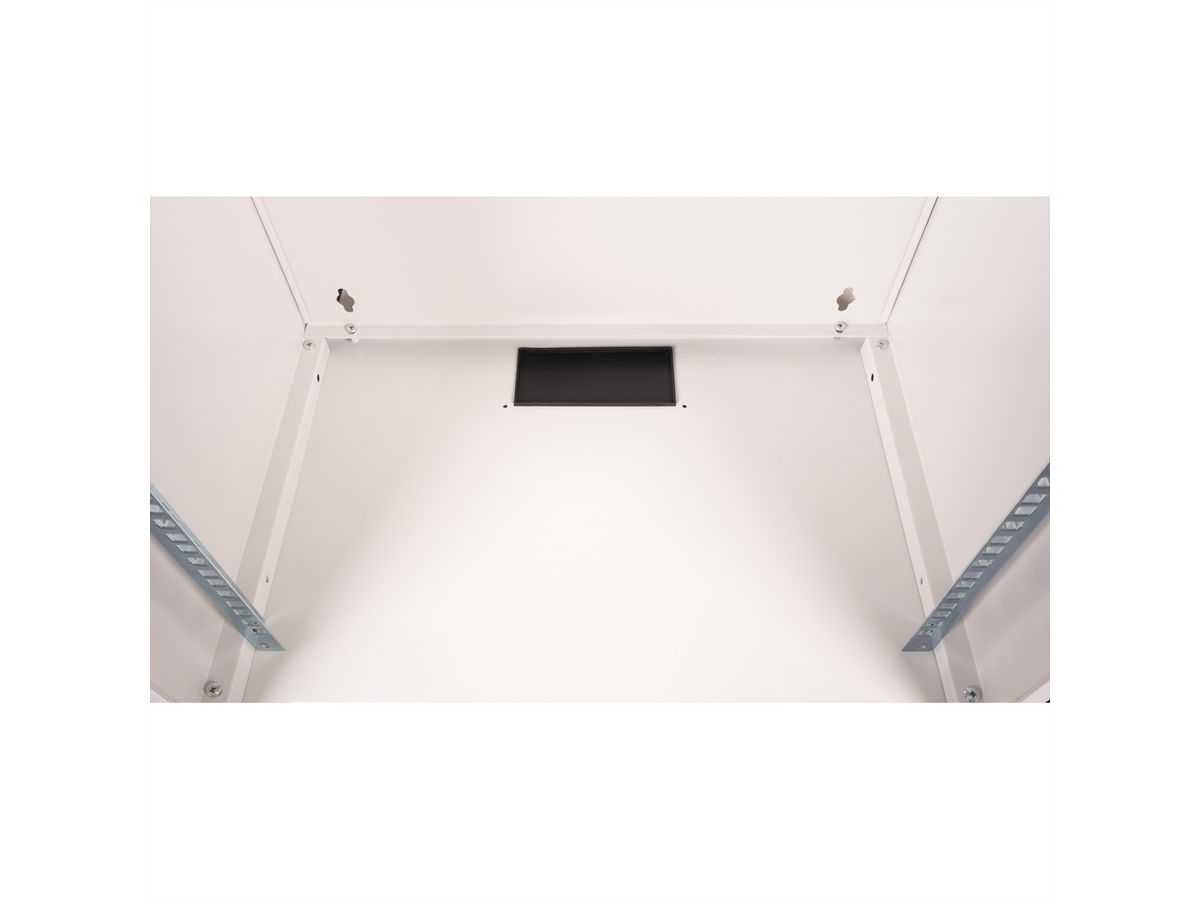 ROLINE 19" Boîtier mural Basic 12U, 540x400 LxP gris, EN KIT