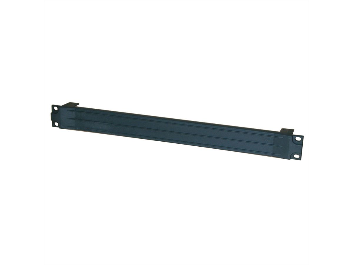 Kit de montage pour ventilateur 19", 1 UH, plastique noir