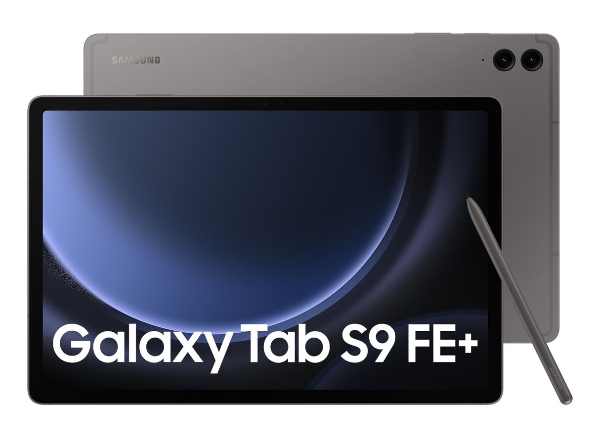 Samsung Galaxy Tab S9 FE+ S9 FE+ 256 Go 31,5 cm (12.4") Samsung Exynos 12 Go Wi-Fi 6 (802.11ax) Android 13 Gris