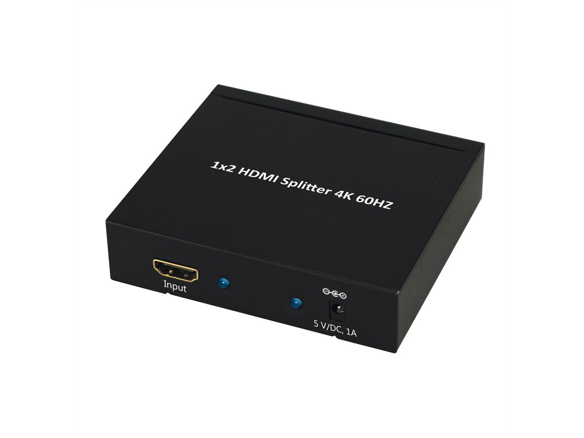 VALUE Distributeur HDMI, 4K, 2 ports