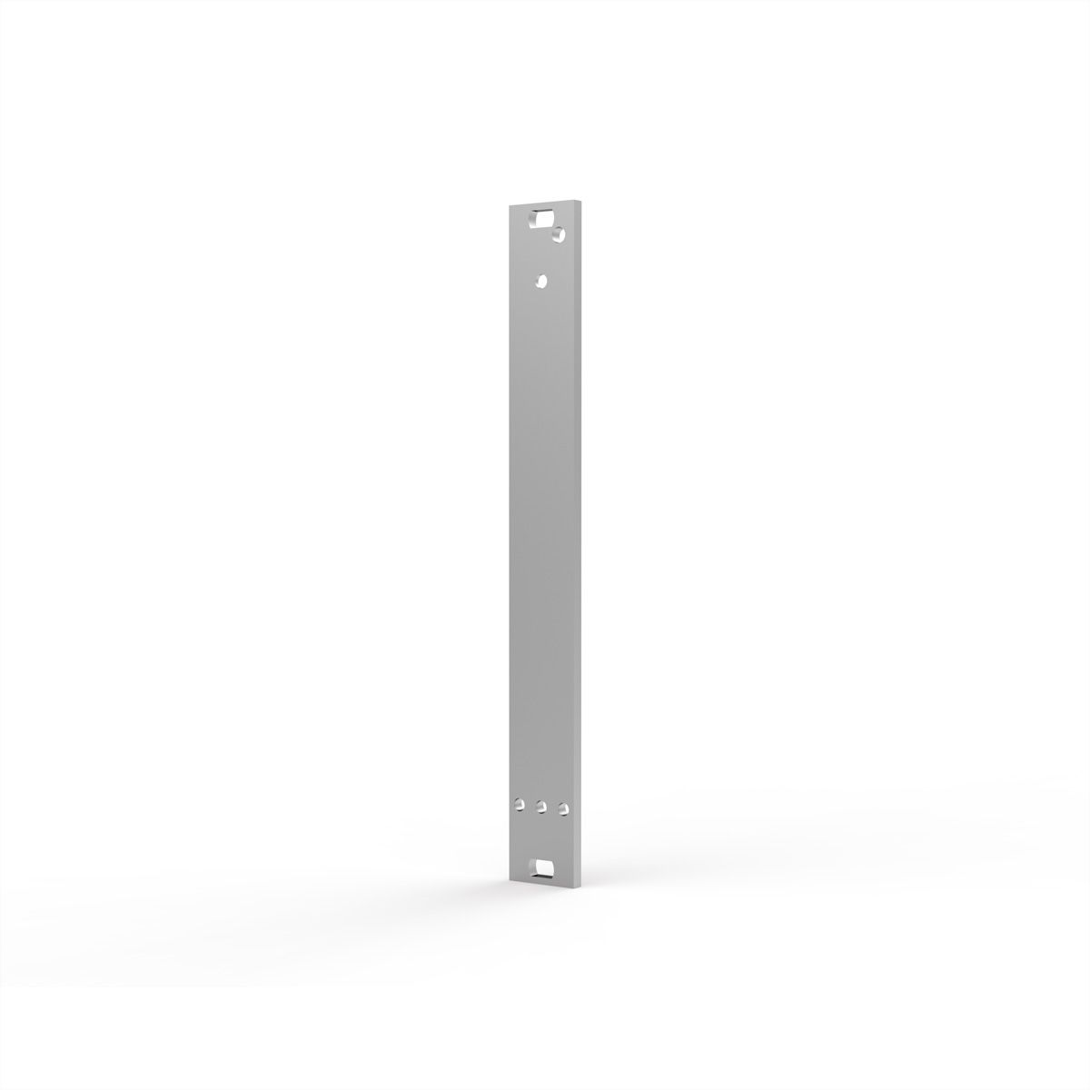 SCHROFF Unité enfichable, face avant, non blindée, pour poignée trapézoïdale statique, 3 U, 3 CV, 2,5 mm, alu, face avant anodisée, face arrière conductrice