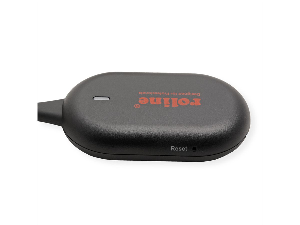 ROLINE Kit de dongle d'affichage P2P sans fil, Tx+Rx, HDMI, 1080p , 20 m