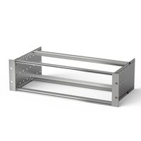 SCHROFF EuropacPRO 19" Kit sous-rack pour connecteur DIN, blindage Retrofit, 3 U, 235 mm