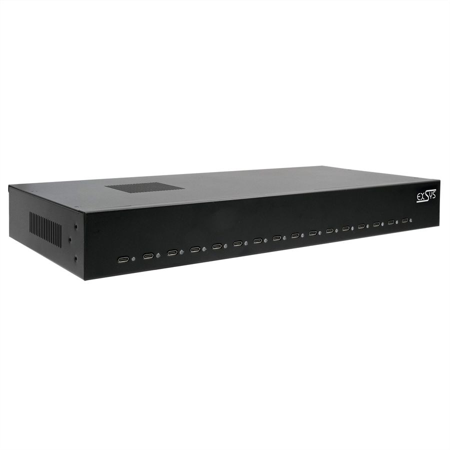 EXSYS EX-11016 Station de charge 16 ports USB-C haute puissance 480W