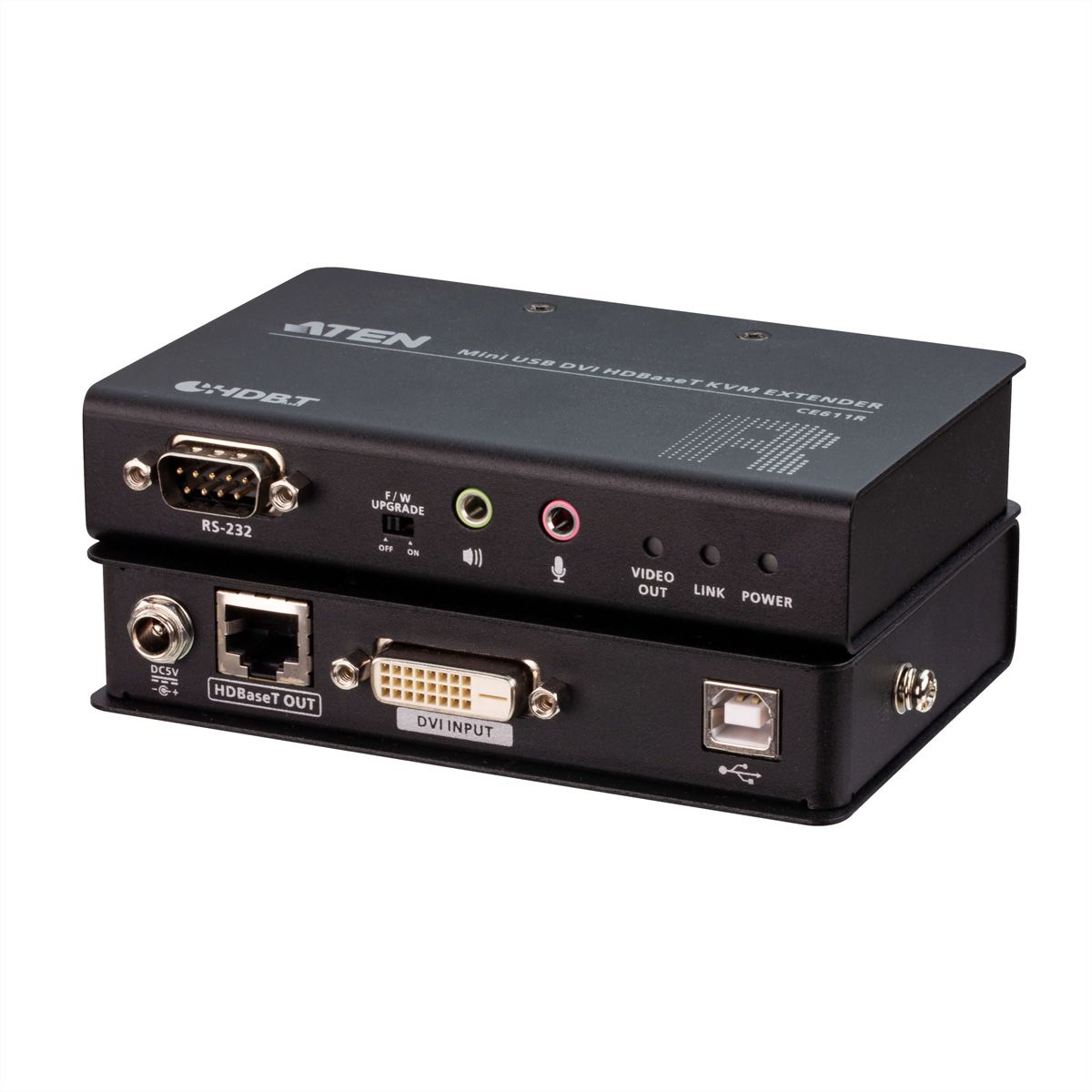 ATEN CE611 Mini système d'extension KVM USB DVI HDBaseT