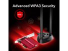 CUDY WE4000 AX5400 WiFi 6E, PCI Express