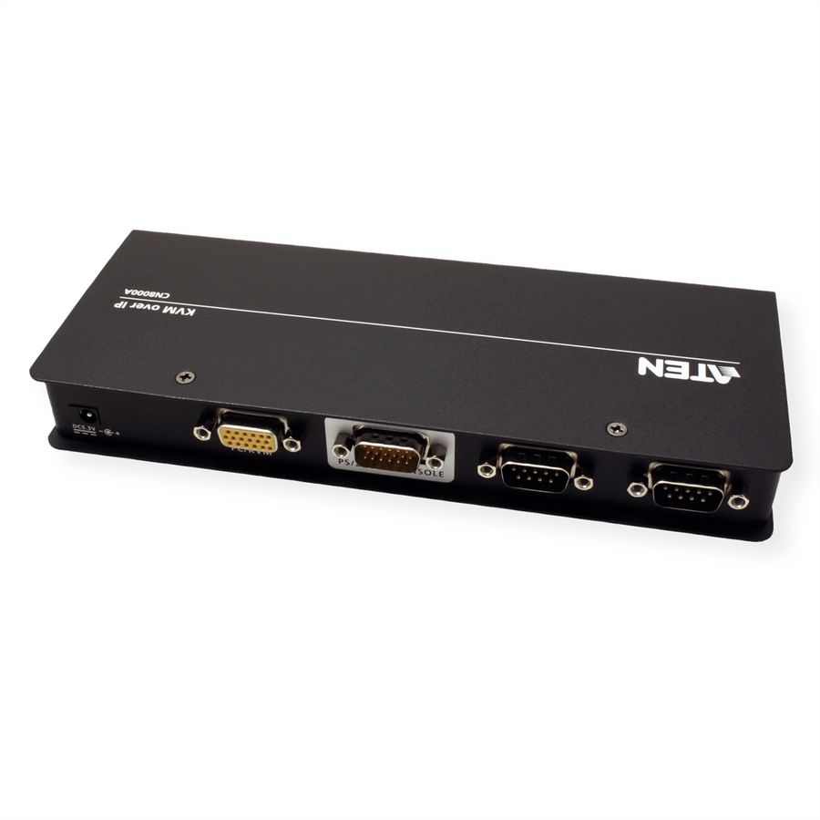 ATEN CN8000 Unité de commande Over IP (KVM + série) avec prise en charge de supp