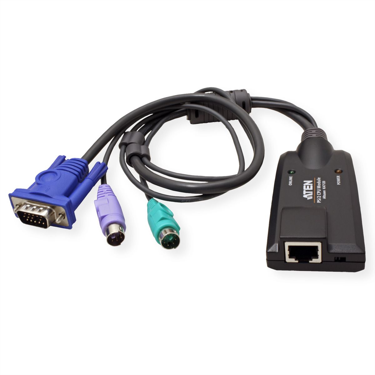 ATEN KA7120 PS/2 Module CPU pour switch KVM HiRes  (50 mètres)