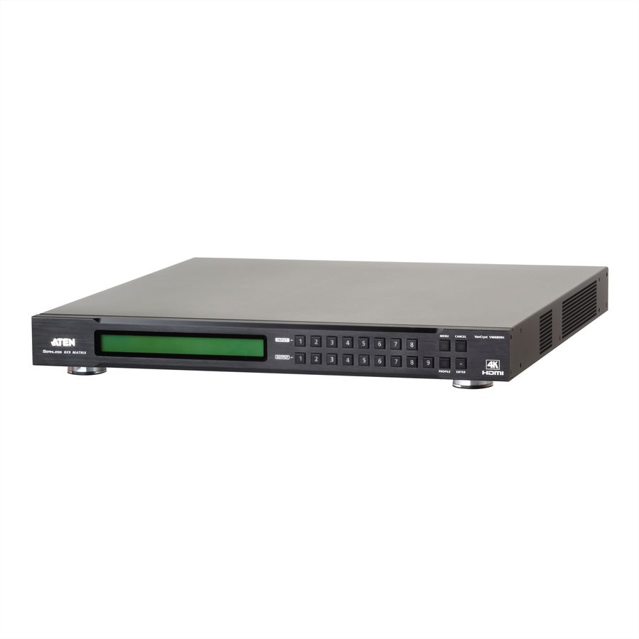 ATEN VM6809H Commutateur matriciel HDMI 4K 8 x 9 avec ajusteur