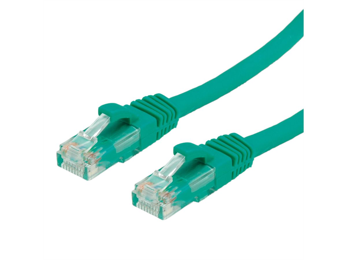 Cordon VALUE Cat.6A (Classe EA) / 10 Gigabit UTP, vert, 0,5 m