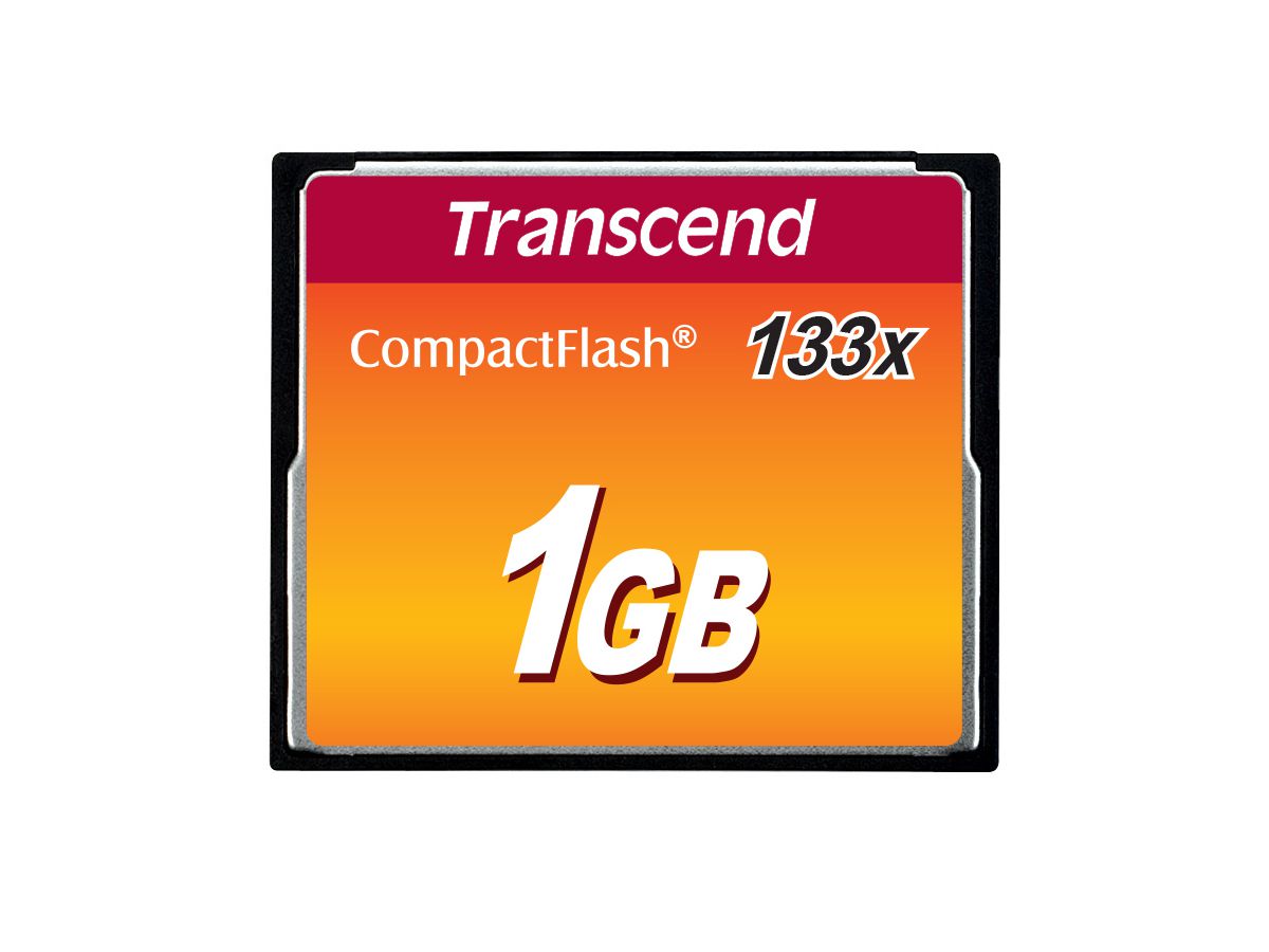 Transcend 1 GB CF 133x 1 Go CompactFlash MLC