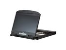 ATEN CL3800NW Console KVM USB HDMI DVI VGA Dual Rail, FR-Layout