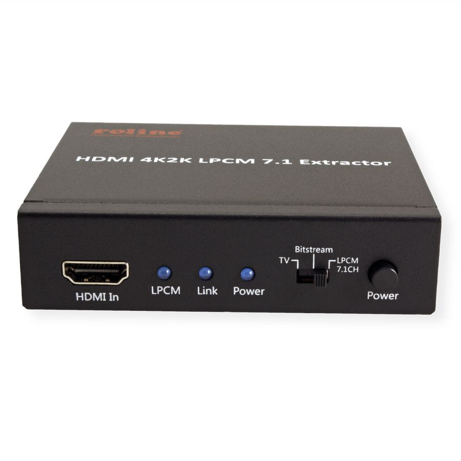 ROLINE Extracteur Audio HDMI 4K LPCM 7.1