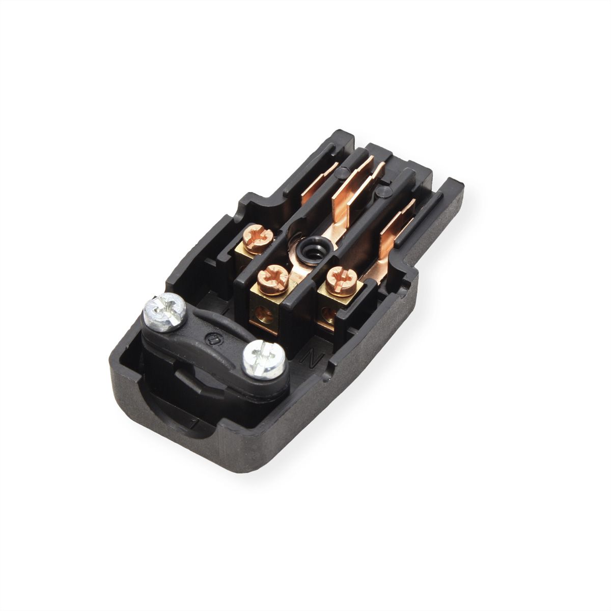 BACHMANN Prise appareil chaud 789 155°C, noir