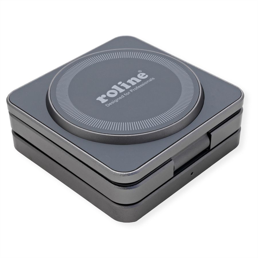 ROLINE Station de charge à induction 3-en-1, pliable, pour appareils SAMSUNG
