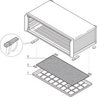 SCHROFF PropacPRO Filtre à air, 42 HP