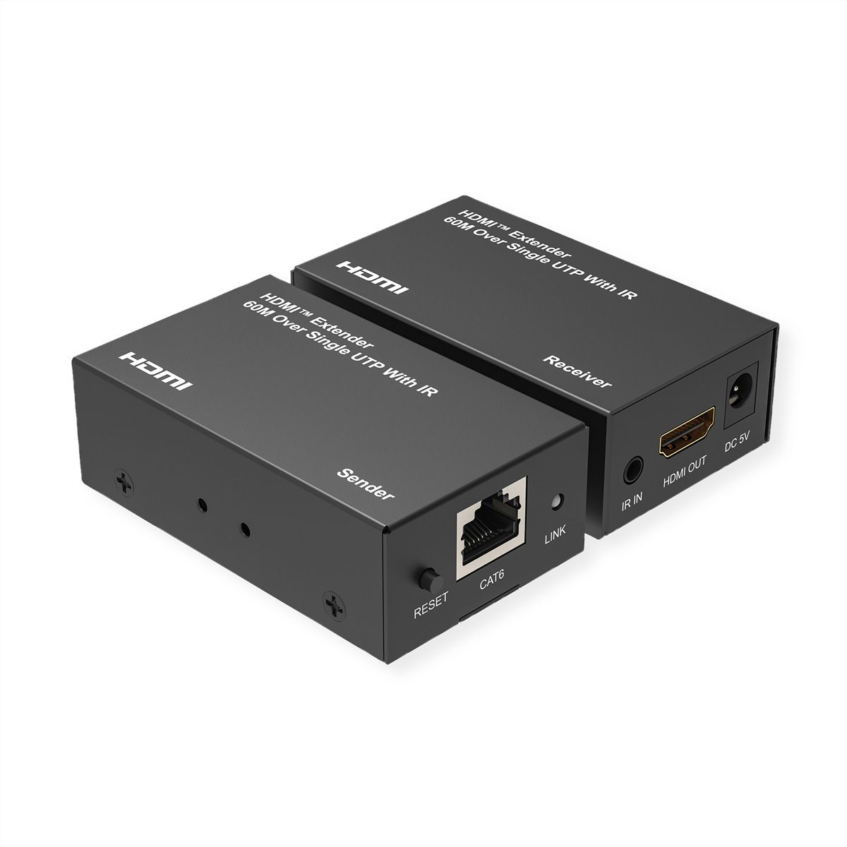 VALUE Prolongateur HDMI via câble réseau, 60m