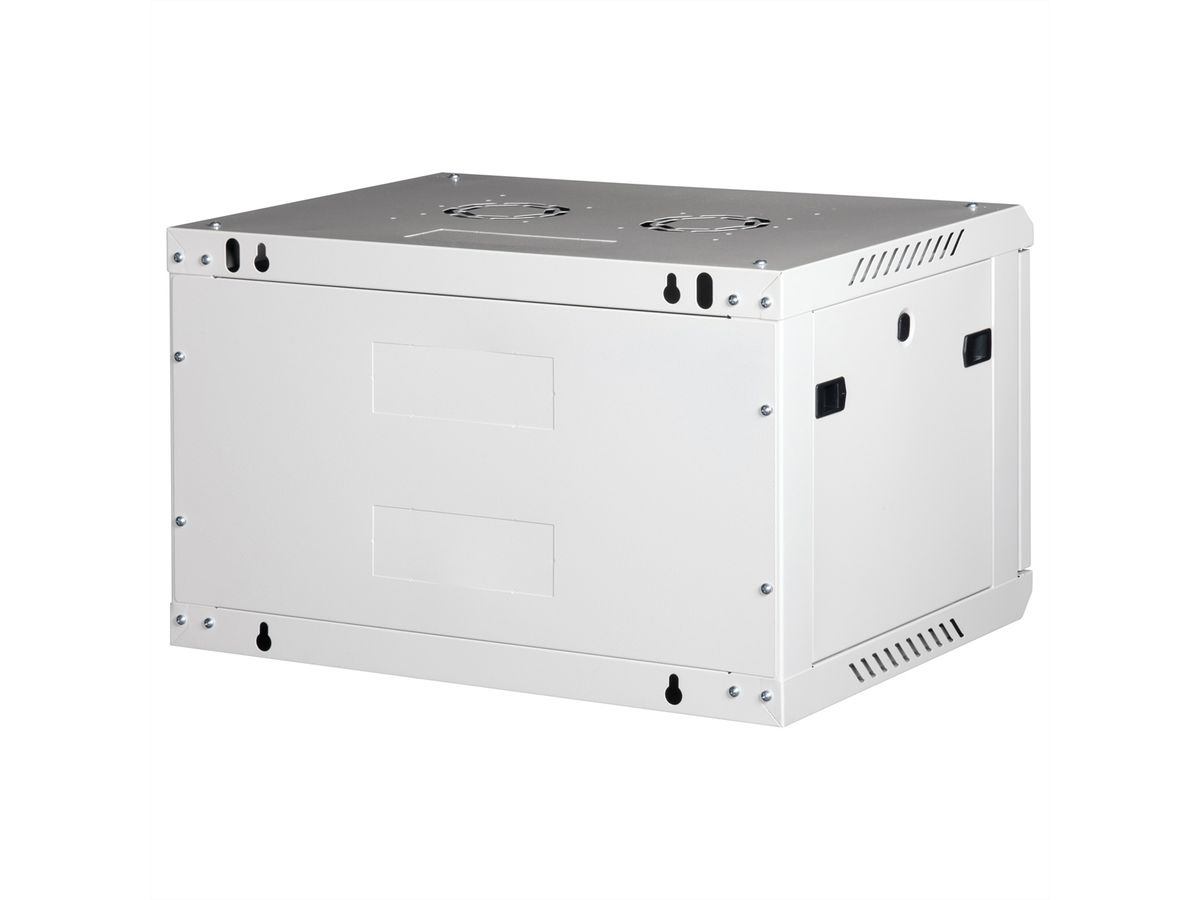 ROLINE 19" Boîtier mural Basic Plus 6U, 600x450 LxP gris