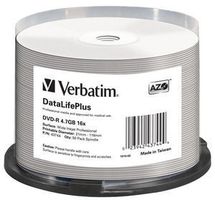 Verbatim DVD-R 16x DataLifePlus 4.7Go DVD-R 50pièce(s)