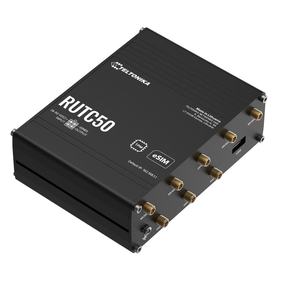 TELTONIKA RUTC50 Routeur WI-FI 6 5G eSIM