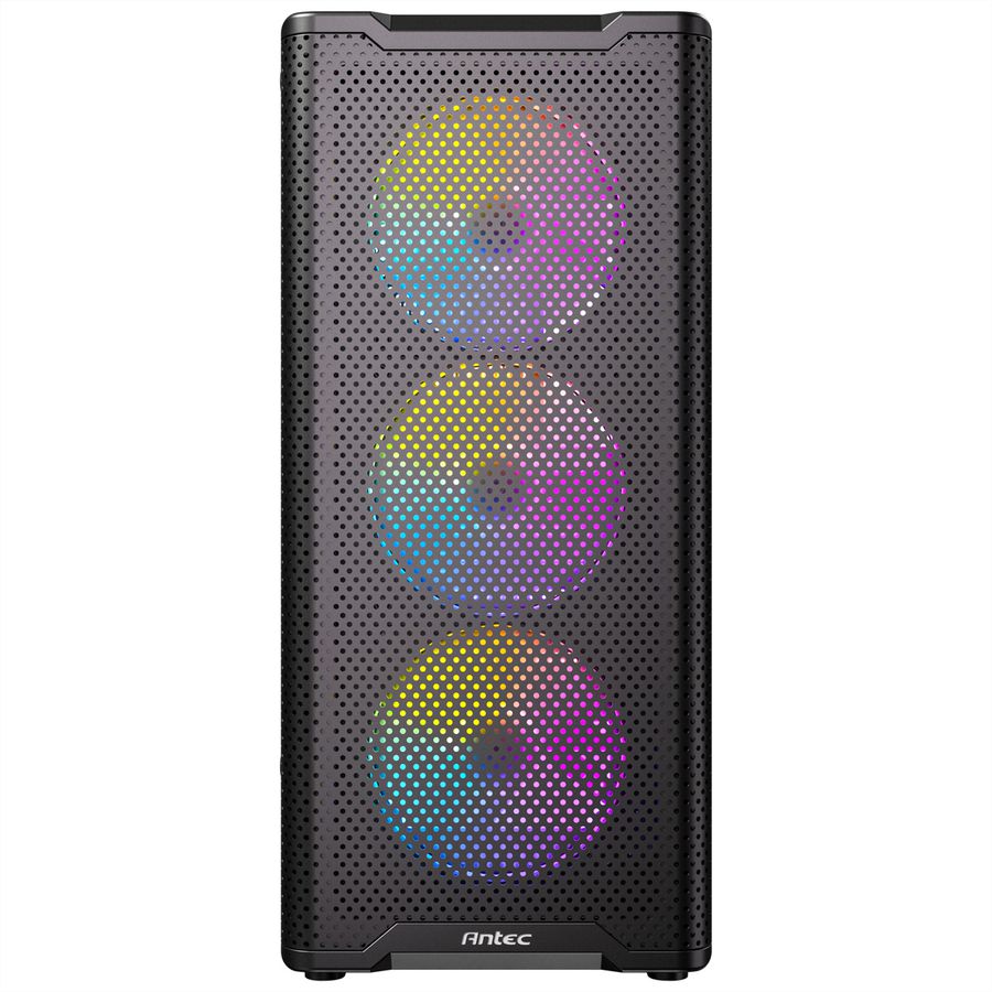 ANTEC VX-310 ARGB Boîtier PC ATX, Micro-ATX , ITX Mid Tower Gaming, noir