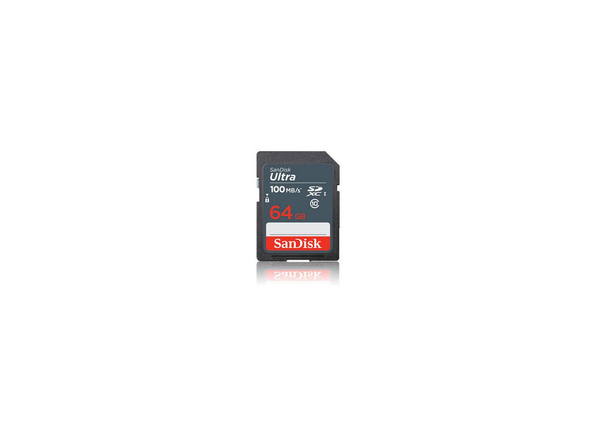 SanDisk Ultra 64 Go SDXC UHS-I Classe 10