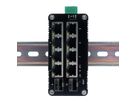 EXSYS EX-62035M-SFP Mini commutateur Gigabit industriel 8+2 ports, géré par le Web