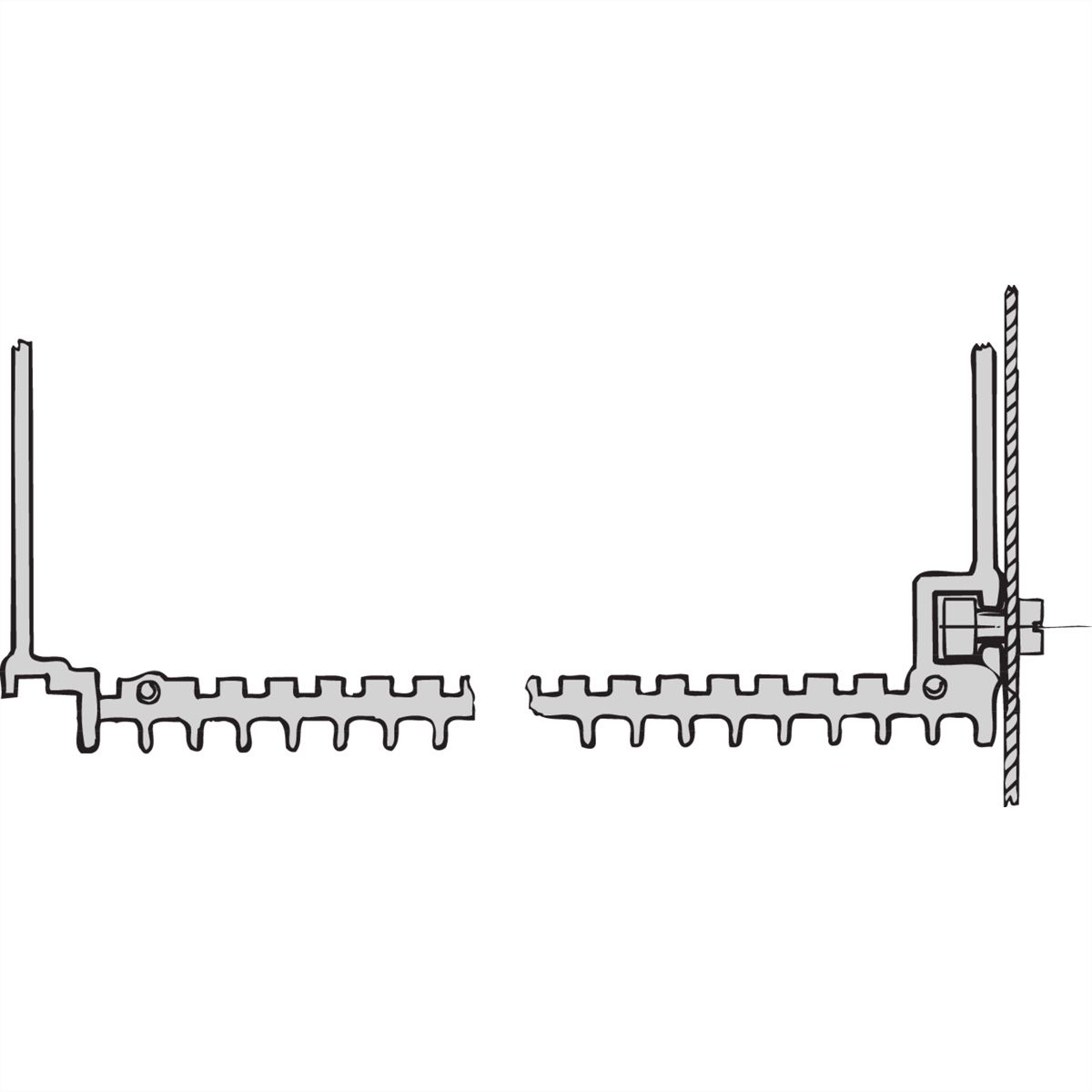 SCHROFF Unité enfichable de type cadre HF Écrou coulissant, M3.0, 100 pièces