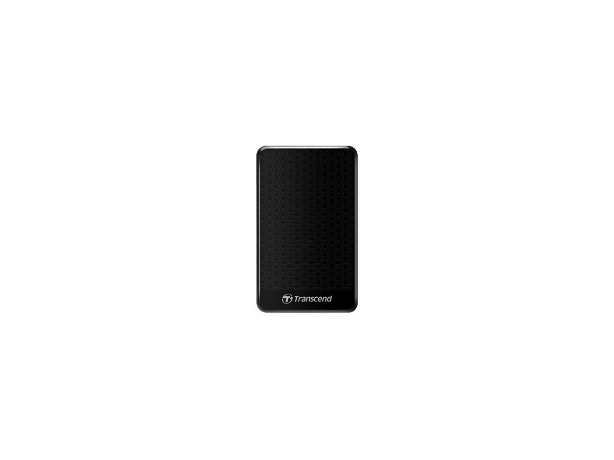 Transcend 2TB StoreJet 25A3 disque dur externe 2000 Go Noir