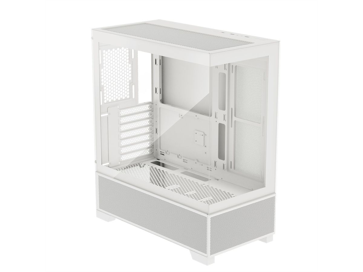 XILENCE Xilent Beam Boîtier PC ATX blanc, Boîtier PC ATX Gaming X218.W.ARGB blanc