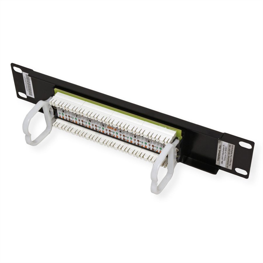 TRENDnet TC-P08C6 Panneau de brass. 10" 8 ports Cat. 6 non-blindé