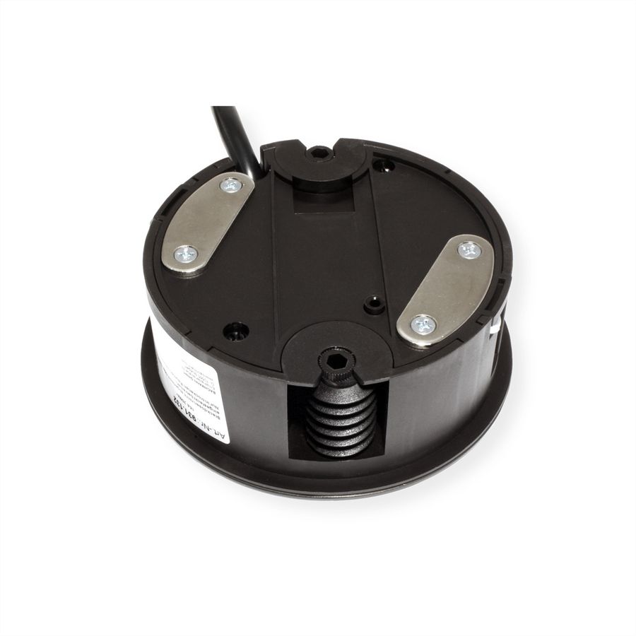 BACHMANN TWIST Prise 1x UTE, chargeur USB, noir, 2 m