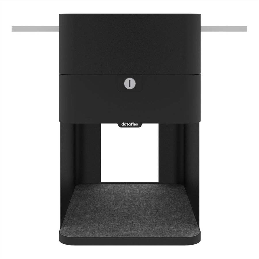DATAFLEX Bento® desktop locker, 503, noir