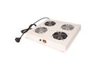 ROLINE 19" Unité de ventilation de toit, 2 ventilateurs, ON/OFF, gris