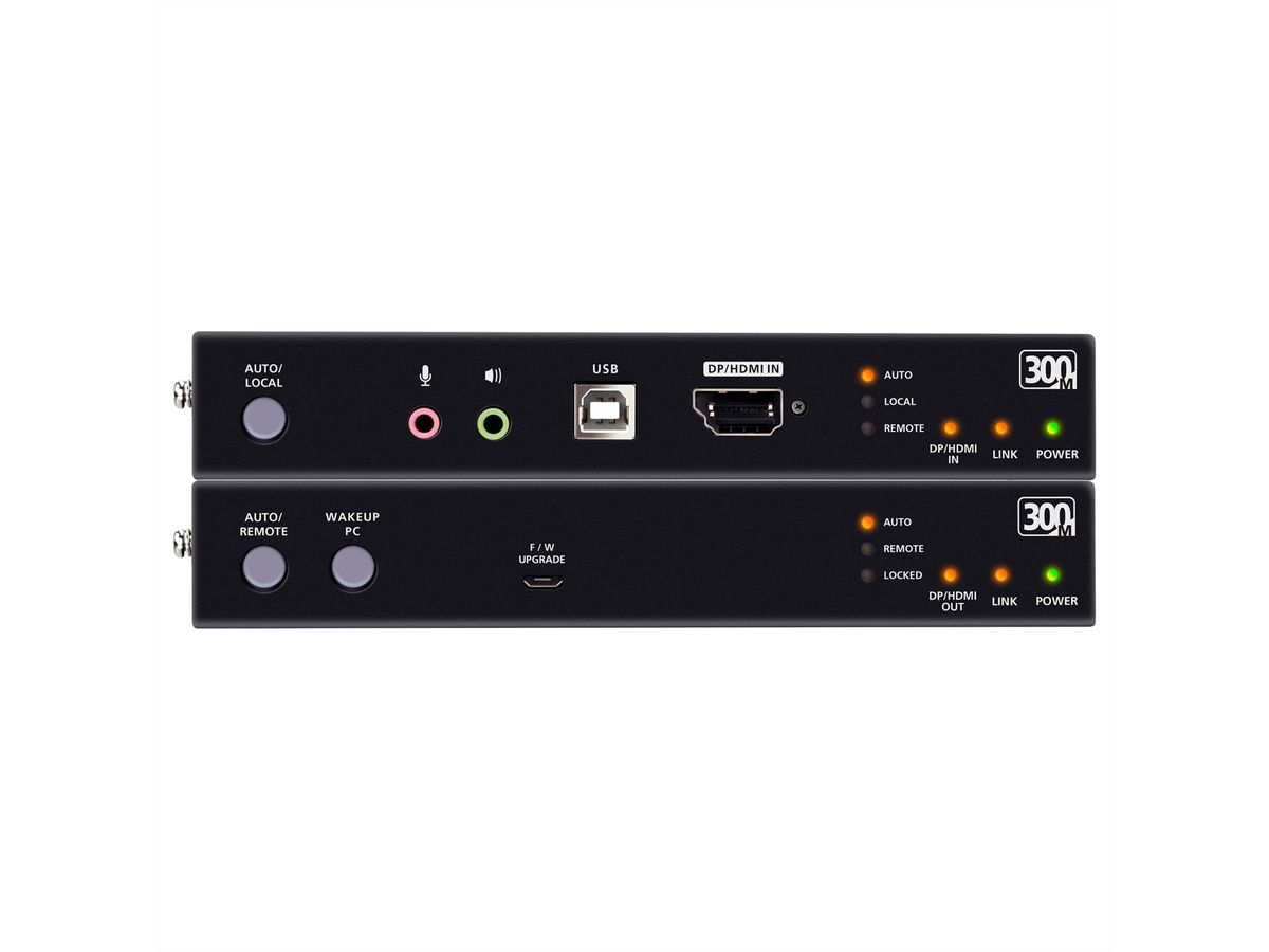 ATEN CE980 Prolongateur KVM optique USB True 4K DisplayPort/HDMI, True 4K à 300 m