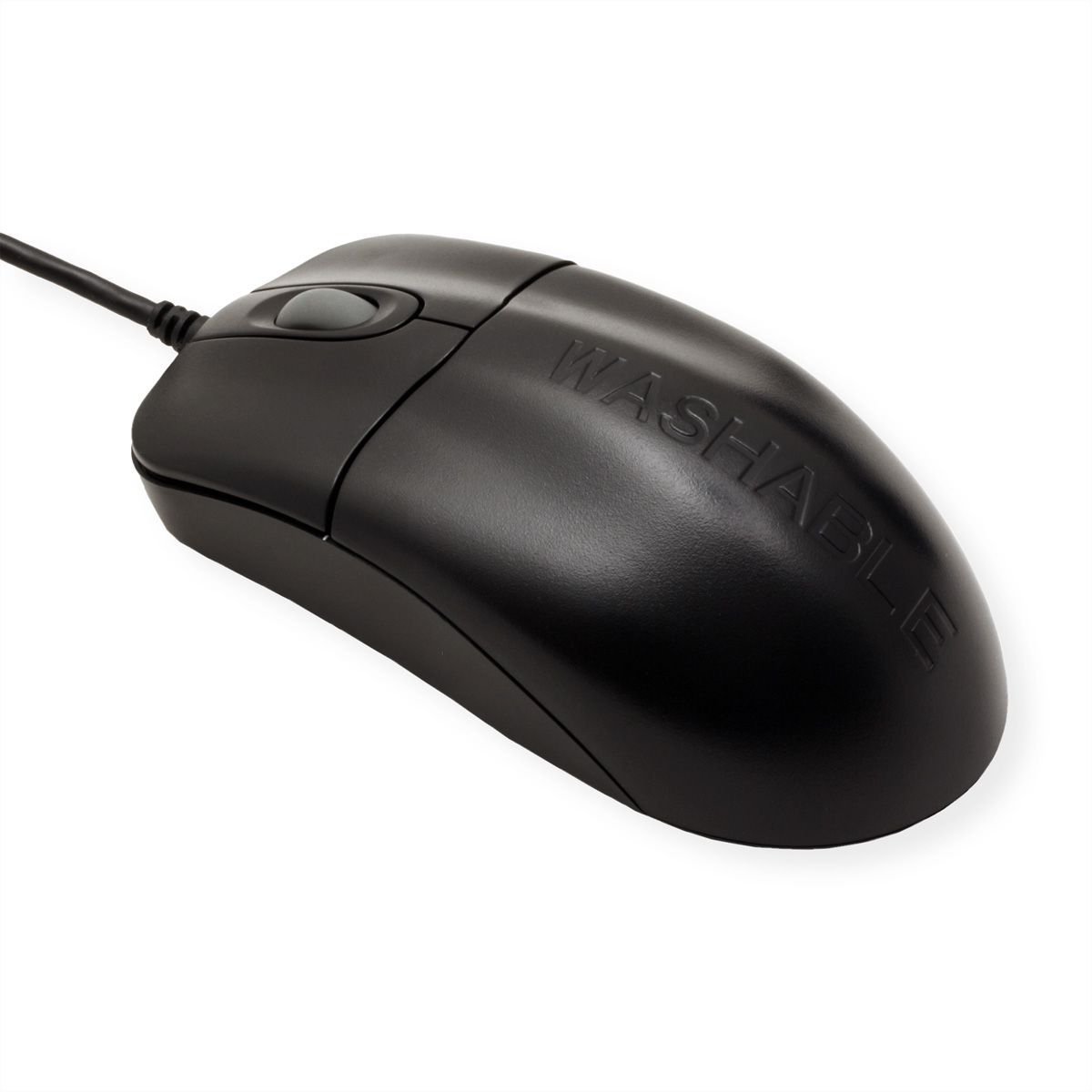 SEAL SHIELD Silver Storm STM042, Souris USB noire étanche et antimicrobienne
