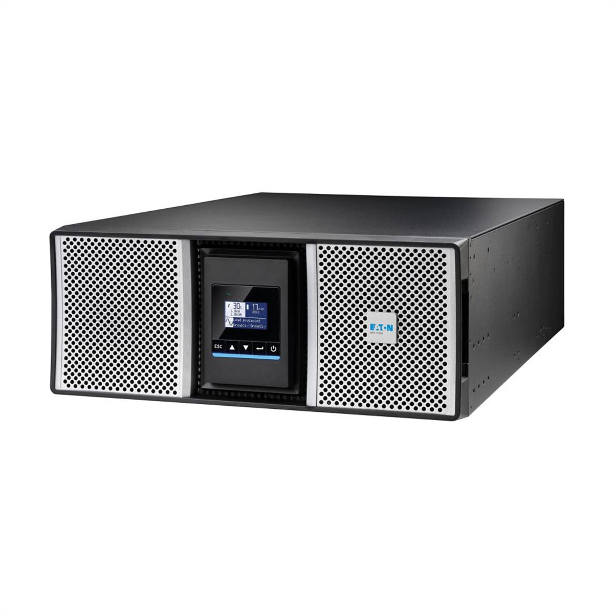 Eaton 9PX 8000i RT3U HotSwap Netpack G2 avec bypass, Network-M3 & Kit RM (9RK) / Technologie : Online double conversion